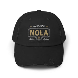 Authentic NOLA Classic Distressed Cap