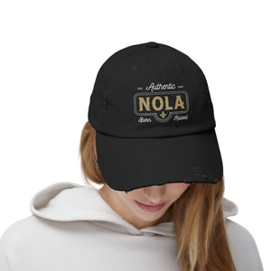 Authentic NOLA Classic Distressed Cap