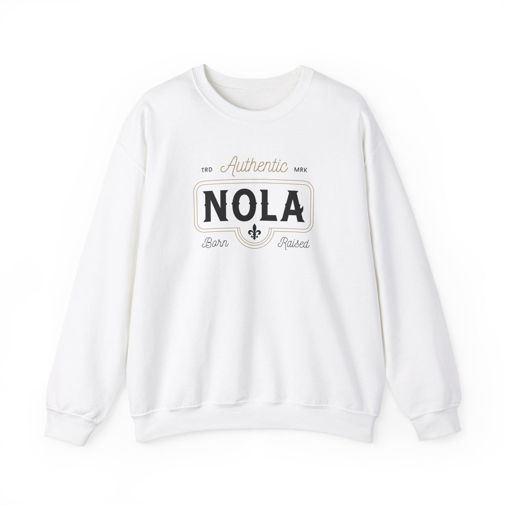 Authentic NOLA Classic Sweatshirt - White