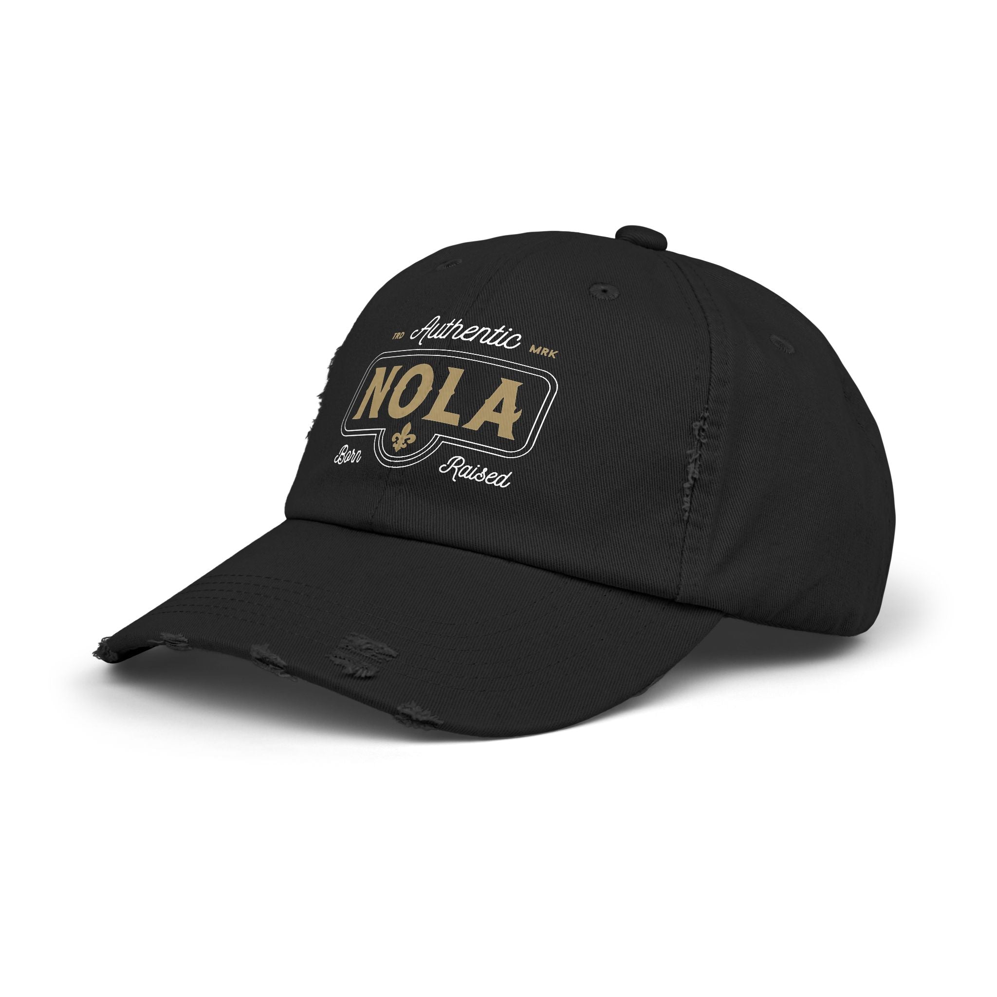 Authentic NOLA Classic Distressed Cap