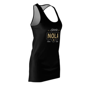 Authentic NOLA Women's Cut & Sew Racerback Dress