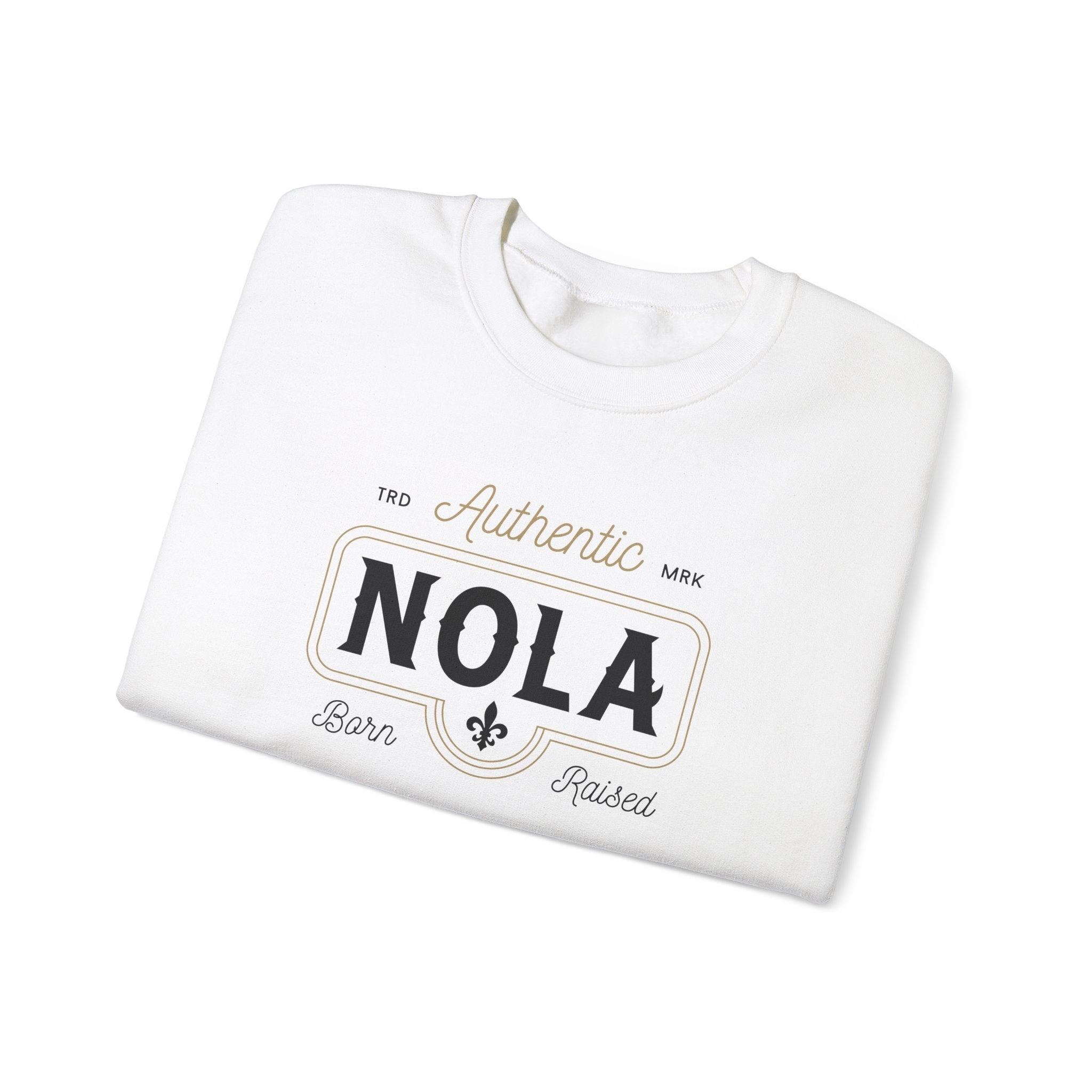 Authentic NOLA Classic Sweatshirt - White