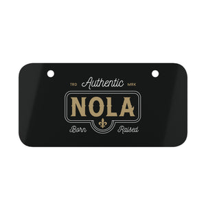 Authentic NOLA Mini License Plate