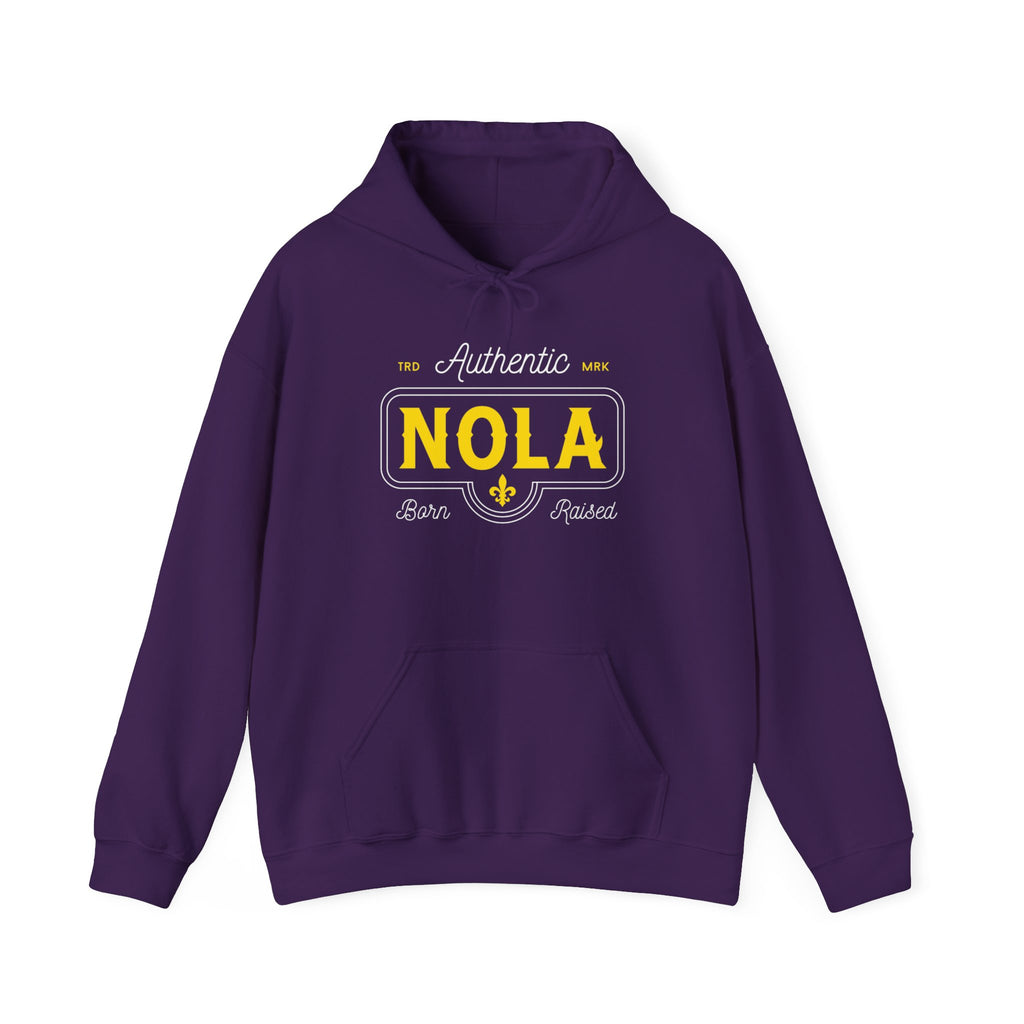 Authentic NOLA Carnival Purple Hooded Sweatshirt