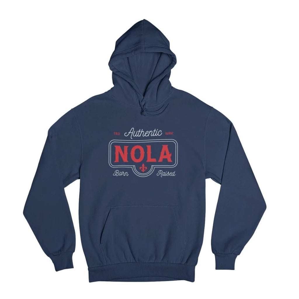 Authentic NOLA Pride Blue Hooded Sweatshirt