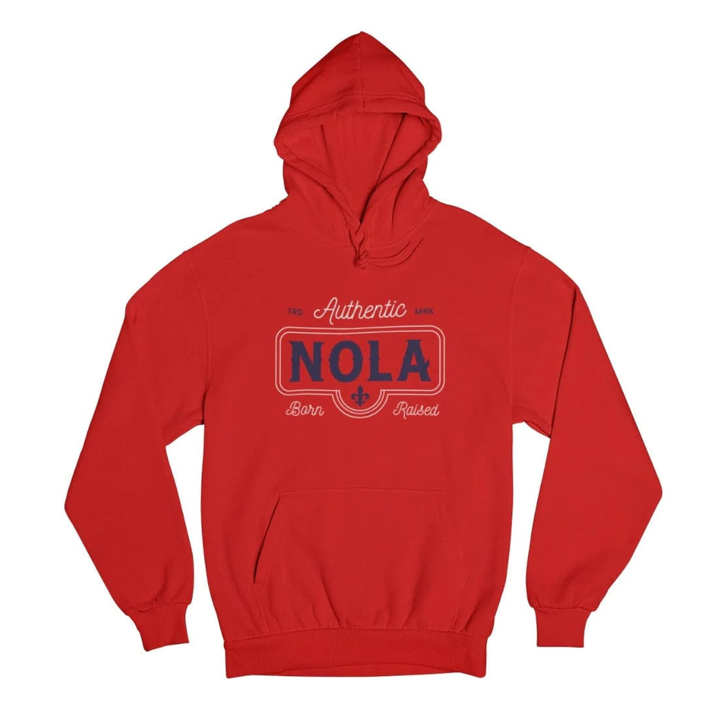 Authentic NOLA Pride Red Hooded Sweatshirt