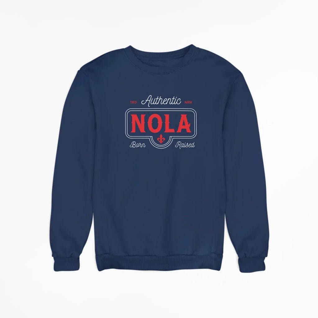 Authentic NOLA Pride Blue Crewneck Sweatshirt