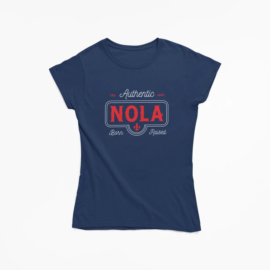 Authentic NOLA Pride Blue Womens Shirt